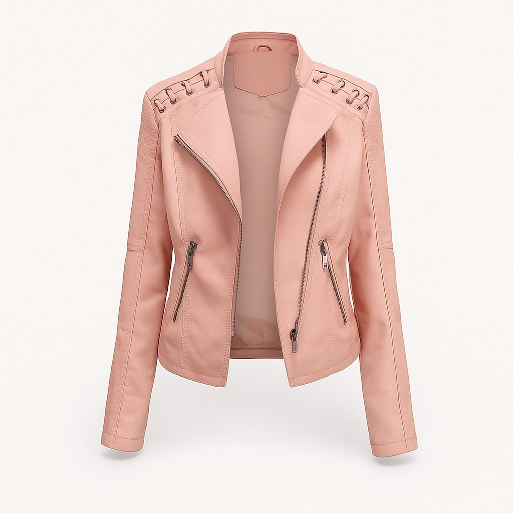 Lea Womens Lambskin Autumn Jacket