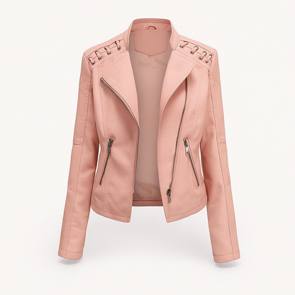 Lea Womens Lambskin Autumn Jacket