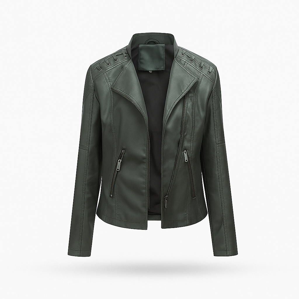 Lea Womens Lambskin Autumn Jacket