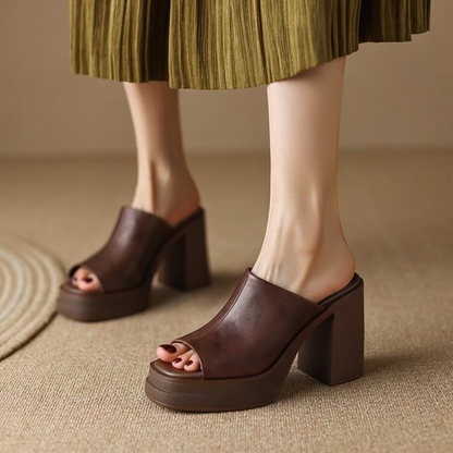 Bianca Women's Flat Platform Sandals