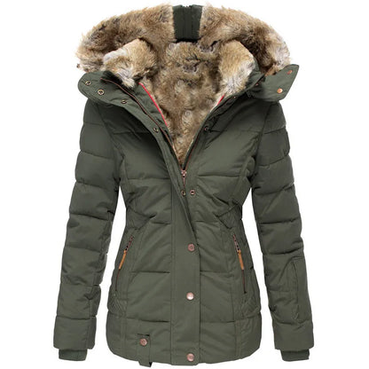 Warm Thermal Down Parka for Freezing Weather
