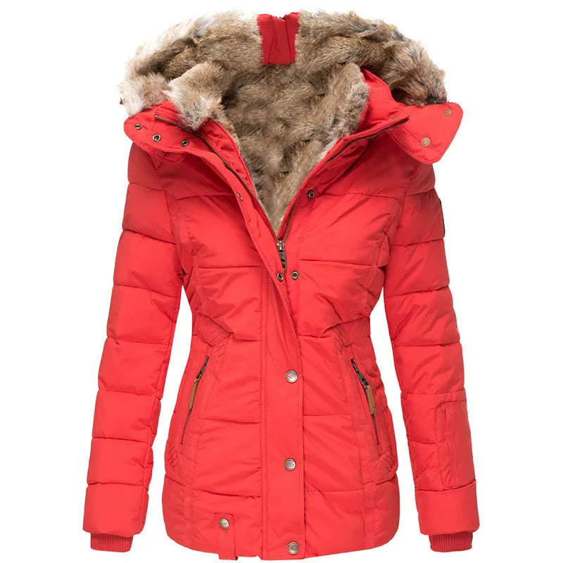 Warm Thermal Down Parka for Freezing Weather