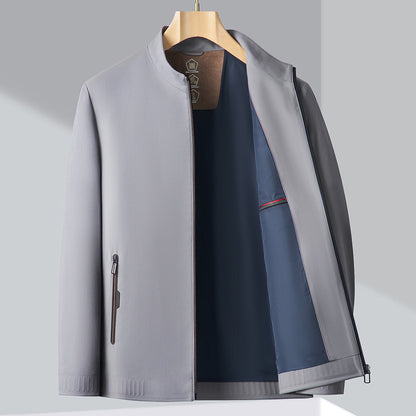 Men's Smart Casual Jacket Rayon Blend Tailored Fit