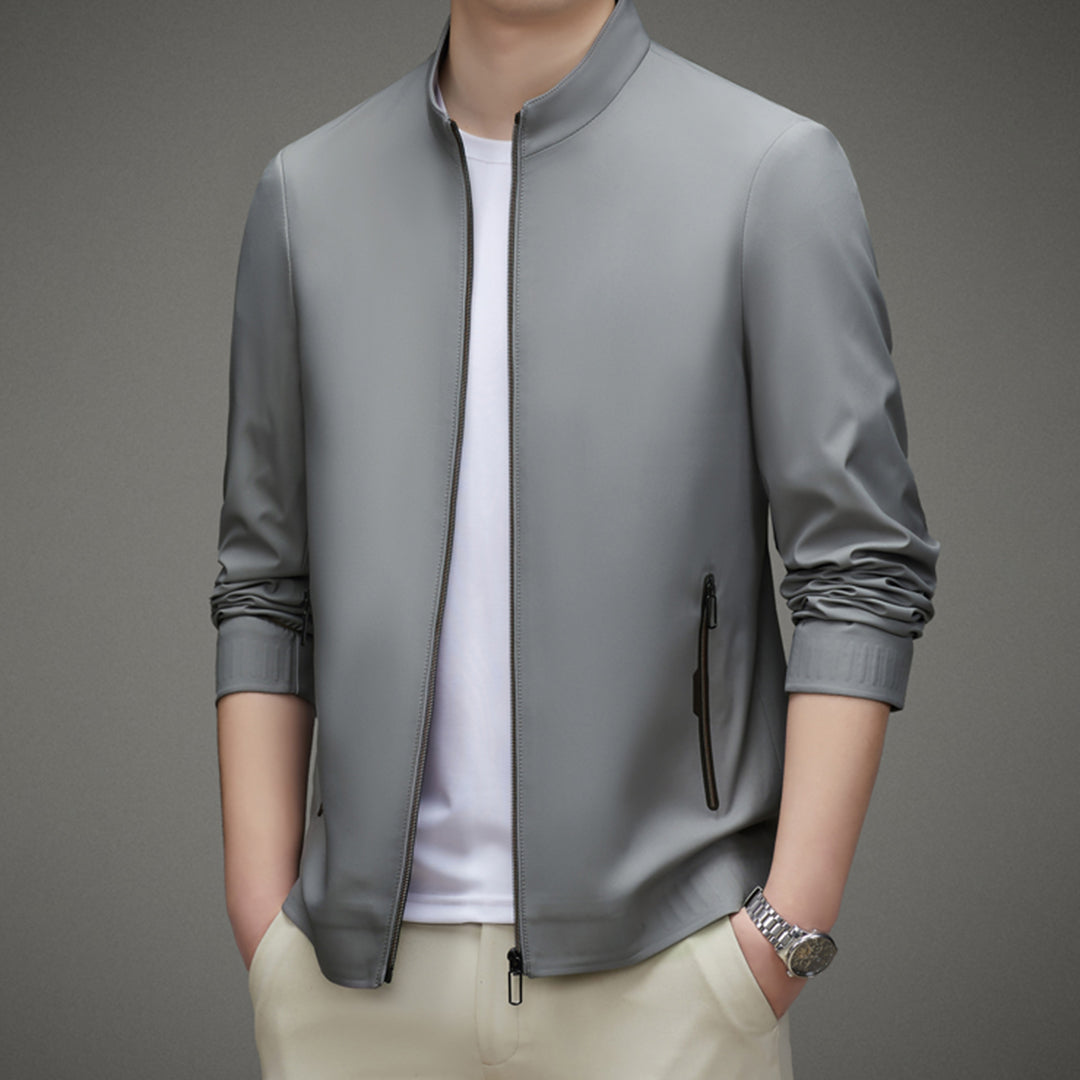 Men's Smart Casual Jacket Rayon Blend Tailored Fit