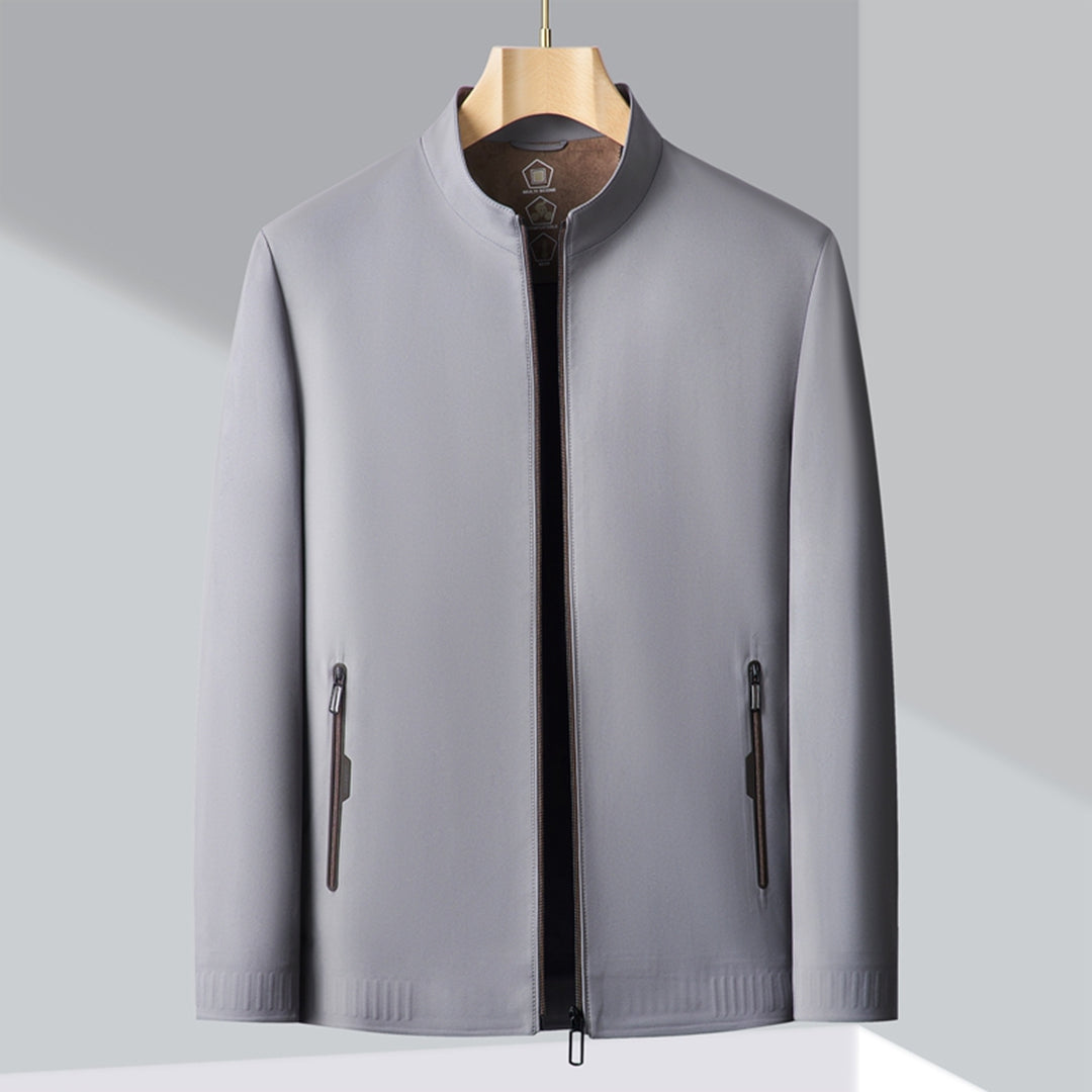 Men's Smart Casual Jacket Rayon Blend Tailored Fit