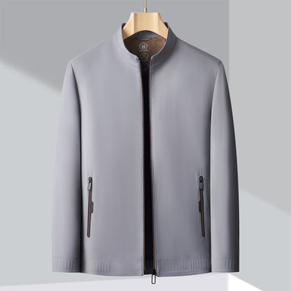 Men's Smart Casual Jacket Rayon Blend Tailored Fit