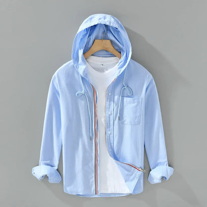 Men's Long Sleeve Casual Shirt - VibreMode