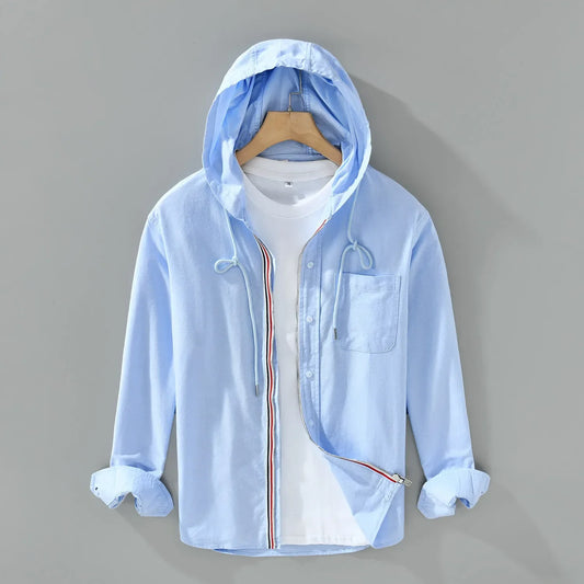 Men's Long Sleeve Casual Shirt - VibreMode