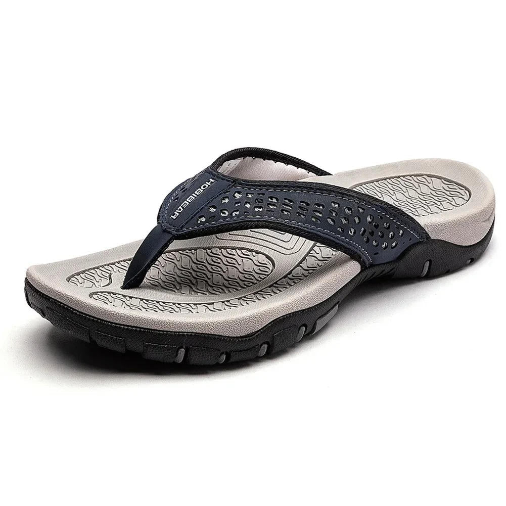 Comfortable Men's Sports Flip Flops with Arch Support Sandals