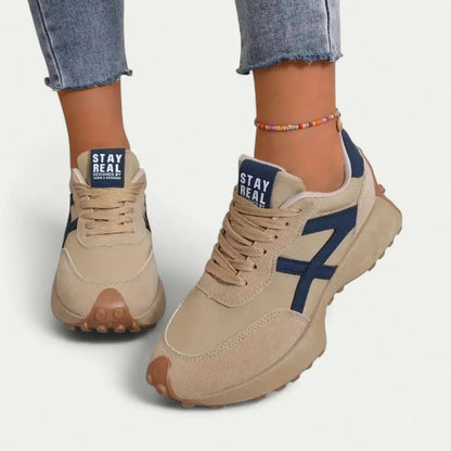 Women's Cushioned Sneakers Comfort Design - VibreMode