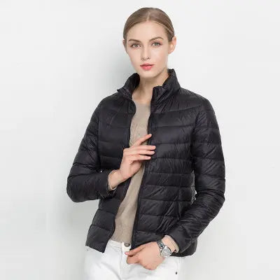 Women's Down Jacket Lightweight Urban Style - VibreMode