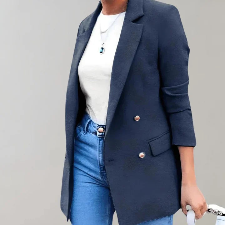 Women's Elegant Wool Blazer