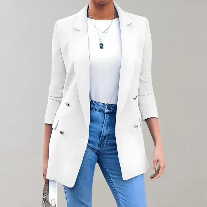 Women's Elegant Wool Blazer