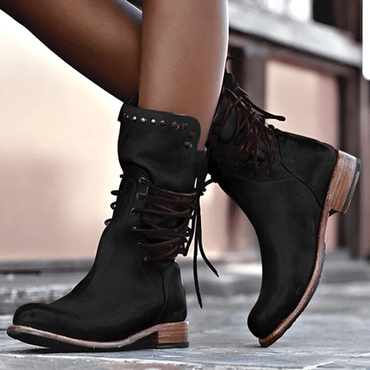 Fashionable Ladies Spring Ankle Boots