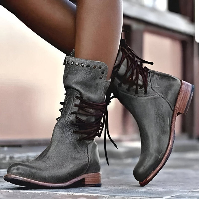 Chloe | Ladies Comfortable Ankle Booties