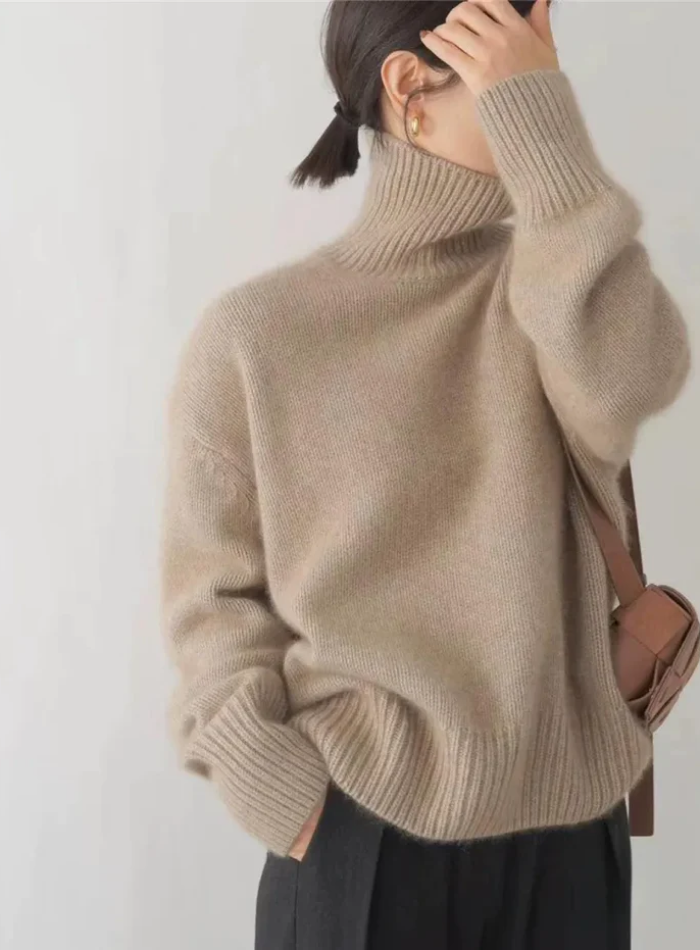 Women's Soft Turtleneck Sweater