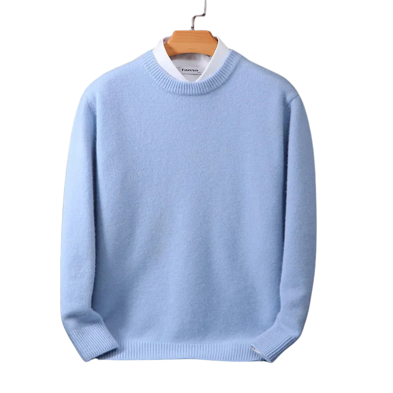 Warm Men's Cozy Crew Neck Winter Sweater