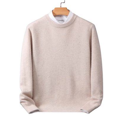 Warm Men's Cozy Crew Neck Winter Sweater