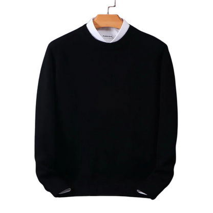 Warm Men's Cozy Crew Neck Winter Sweater