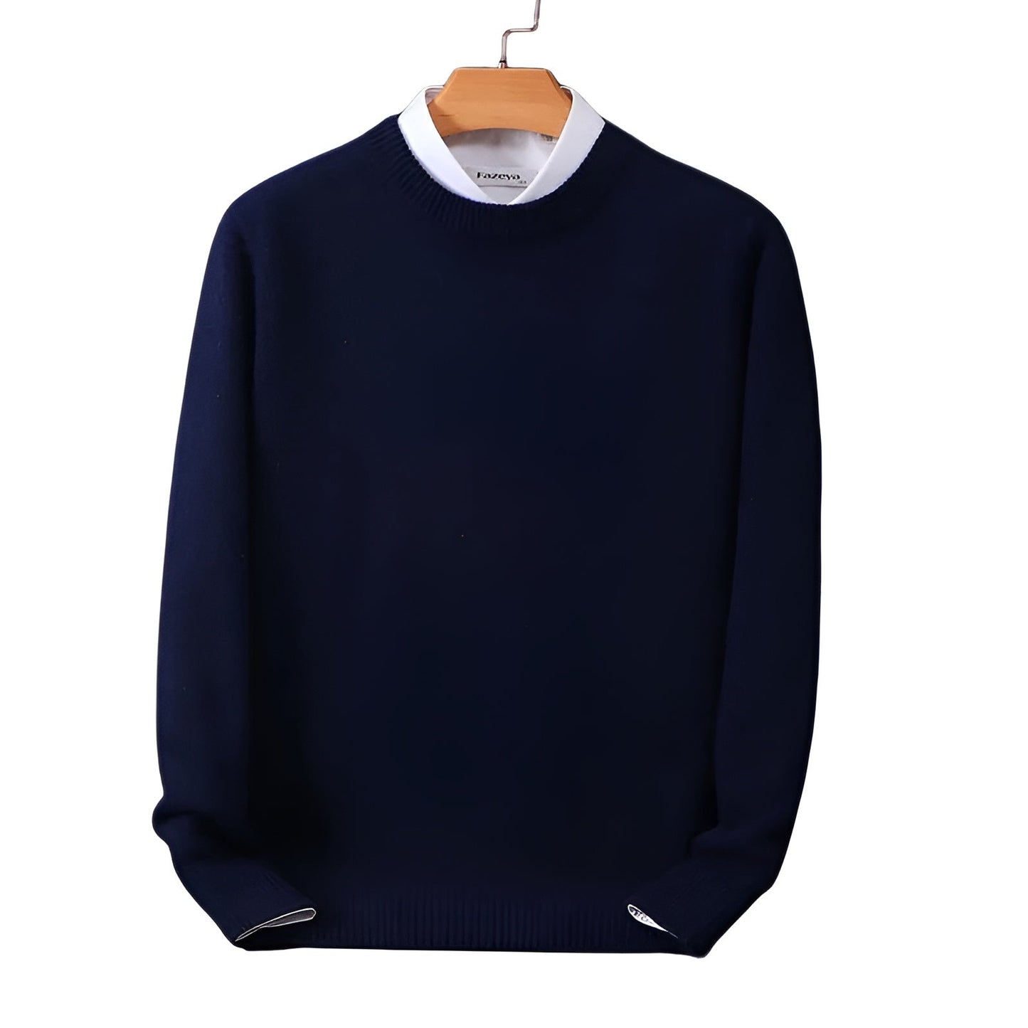 Warm Men's Cozy Crew Neck Winter Sweater