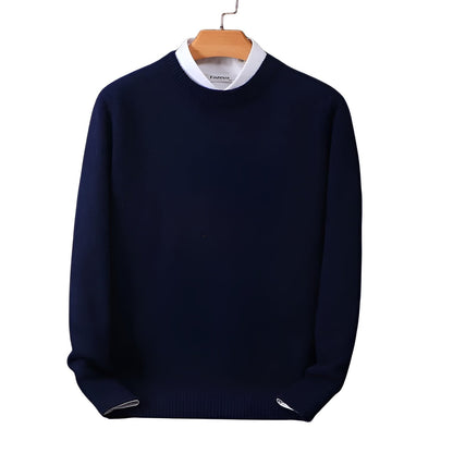 Warm Men's Cozy Crew Neck Winter Sweater