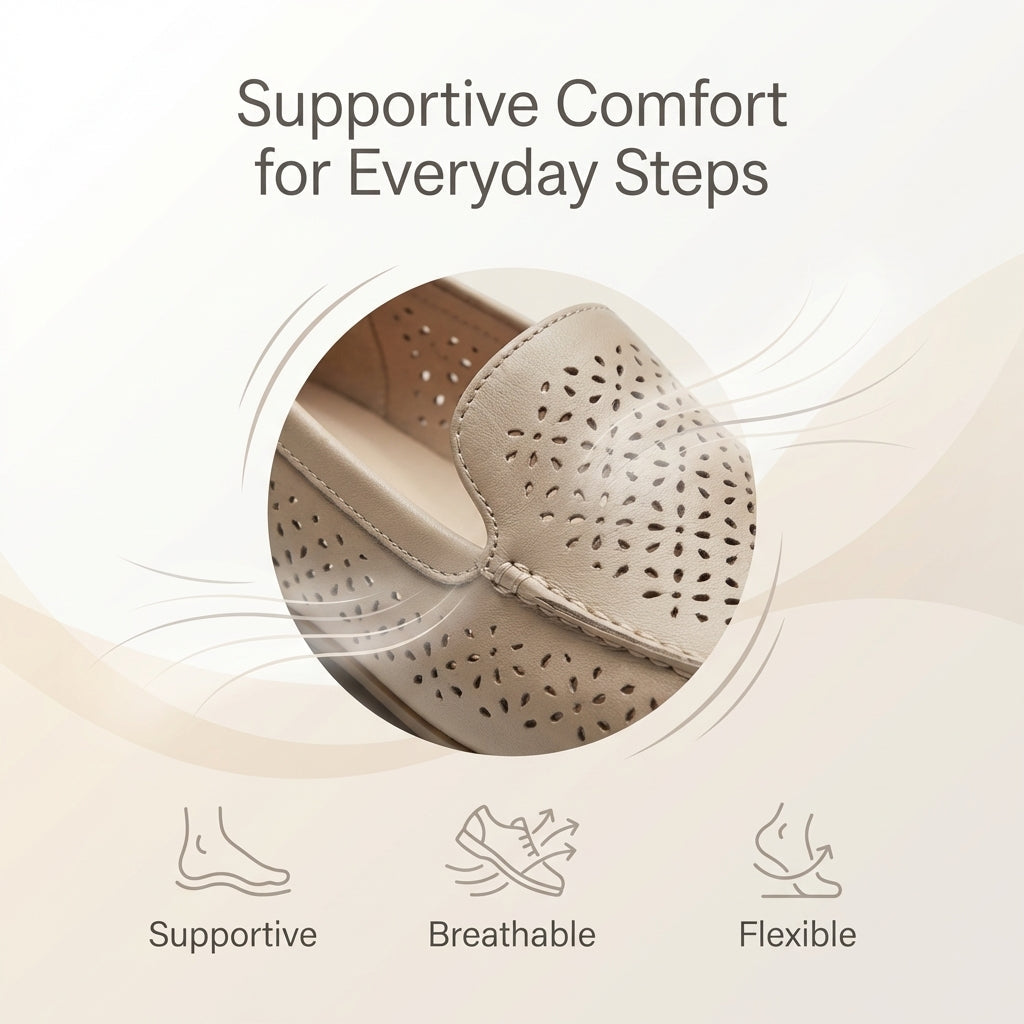 Slip-On Knit Mesh Walking Shoes Cushioned Comfort Fit