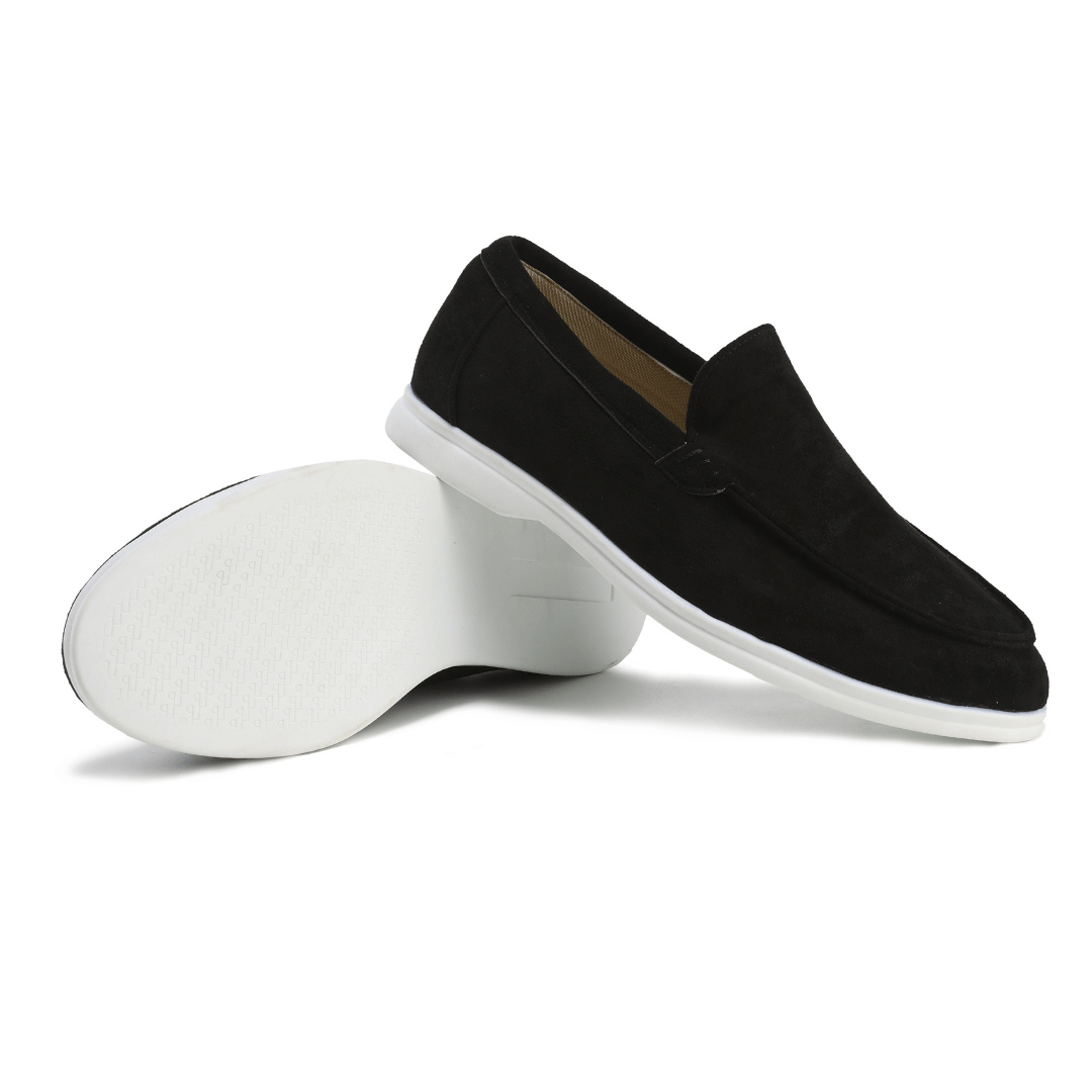 Men's Slip-On Loafers Leather Casual Brown