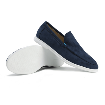 Men's Slip-On Loafers Leather Casual Brown