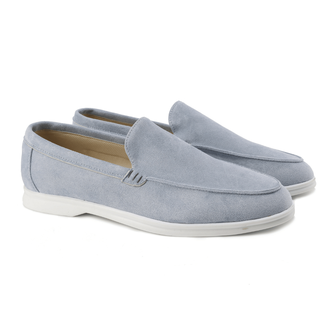Men's Slip-On Loafers Leather Casual Brown