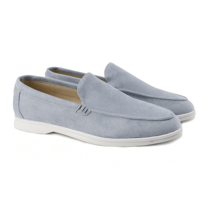 Men's Slip-On Loafers Leather Casual Brown