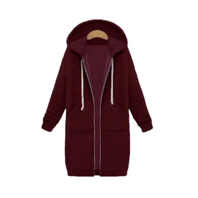 Longline Zip Hoodie for Women – Cozy & Versatile Layering Piece-Caliboot