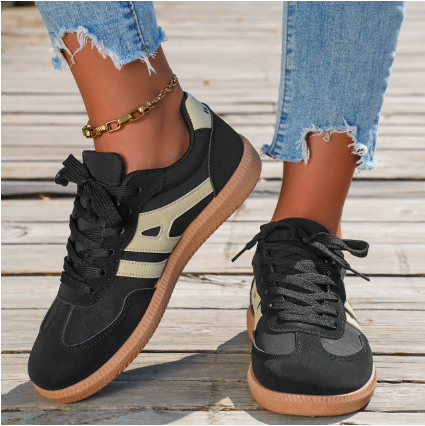 Loravelle Women's Orthopedic Suede Sneakers Casual