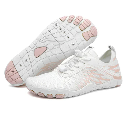 Men's Hiking Shoes Durable Leather Brown - VibreMode