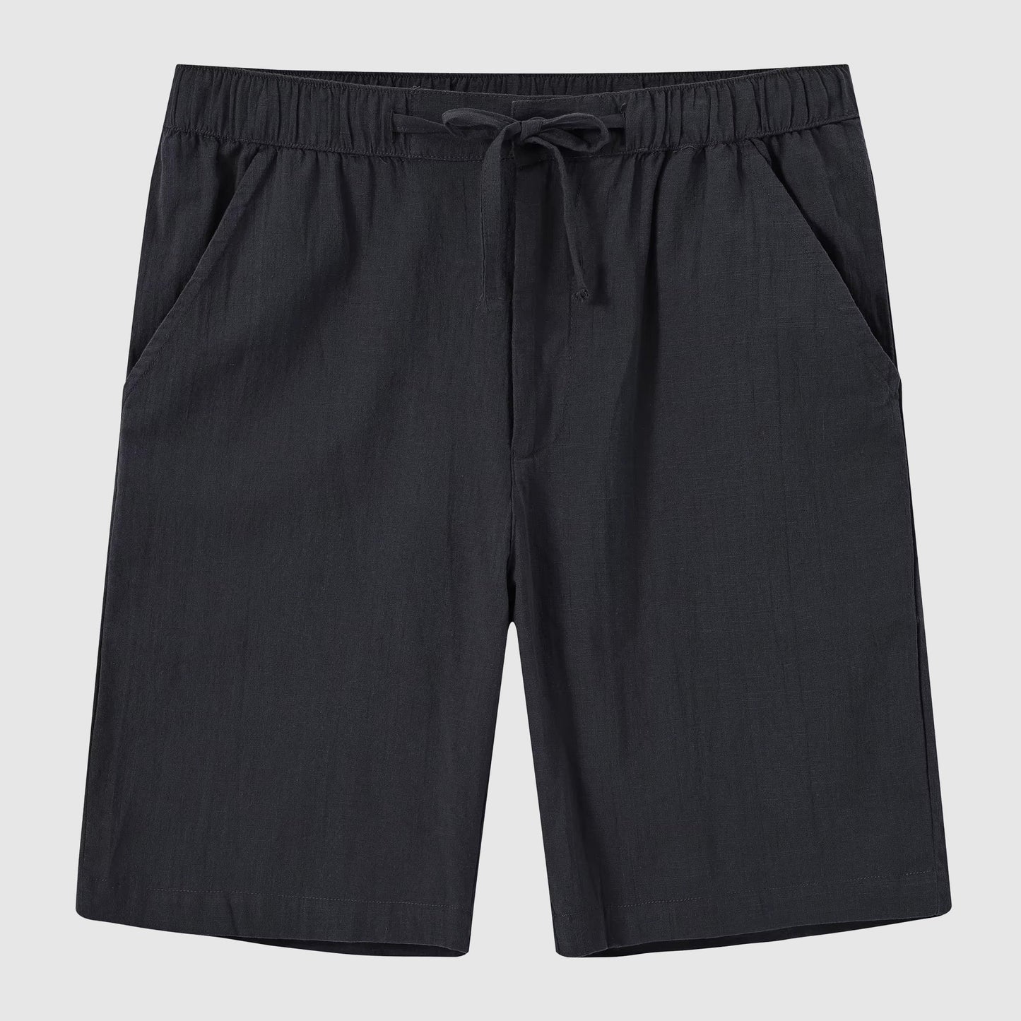 Relaxed Fit Linen Beach Shorts