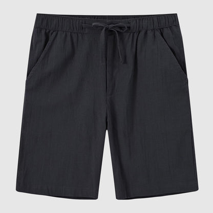 Relaxed Fit Linen Beach Shorts