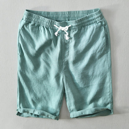 Beachy Light Linen Shorts - VibreMode