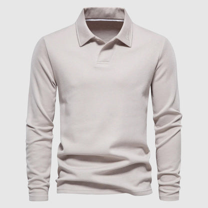 Lorenzo Vitali Elite Full Sleeve Polo Shirt - Soft Blend Anti-Pilling Comfort