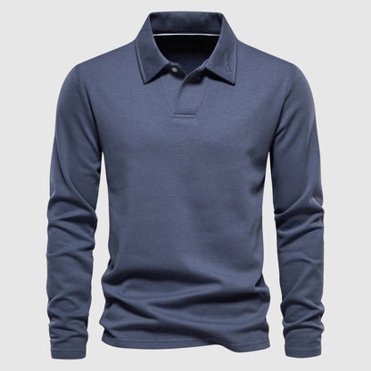Lorenzo Vitali Men's Polo Shirt Soft Blend Anti-Pilling Comfort - VibreMode