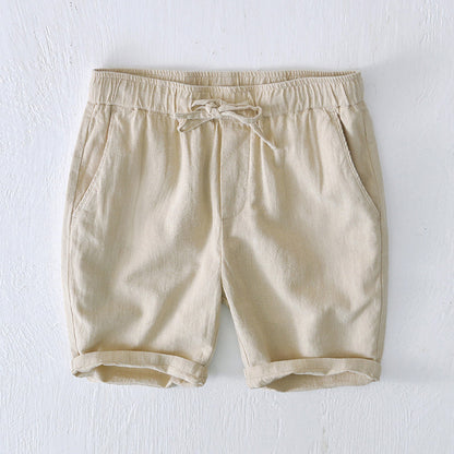 Lightweight Coastal Linen Shorts