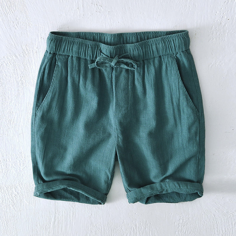 Lightweight Coastal Linen Shorts