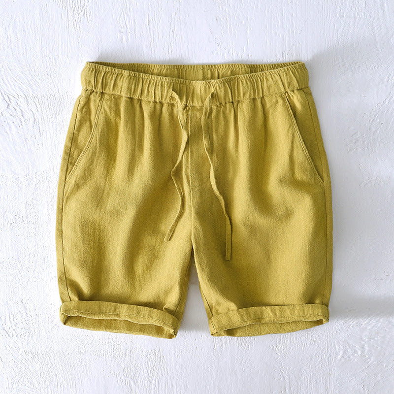 Lightweight Coastal Linen Shorts - VibreMode