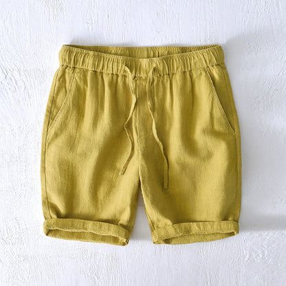 Lightweight Coastal Linen Shorts - VibreMode