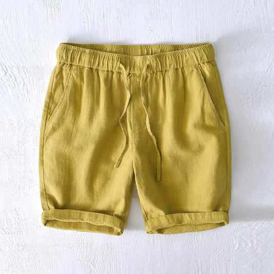 Lightweight Coastal Linen Shorts - VibreMode