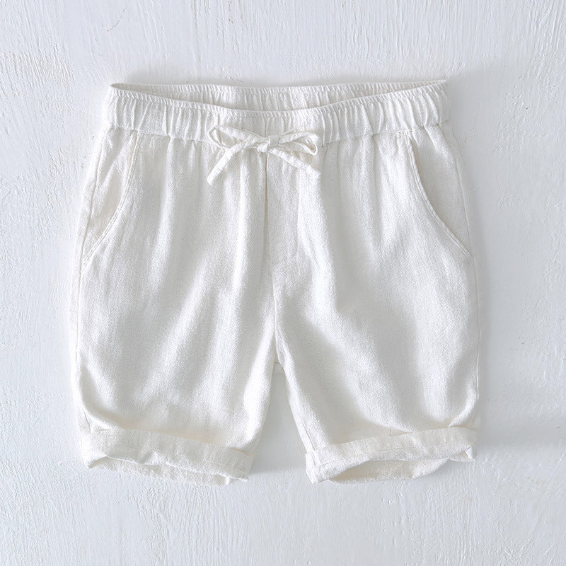 Lightweight Coastal Linen Shorts
