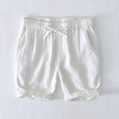 Lightweight Coastal Linen Shorts