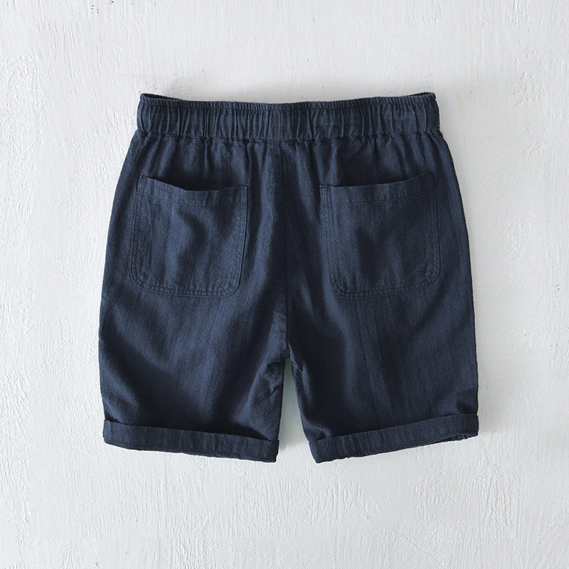 Lightweight Coastal Linen Shorts