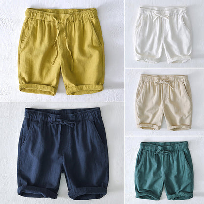 Lightweight Coastal Linen Shorts
