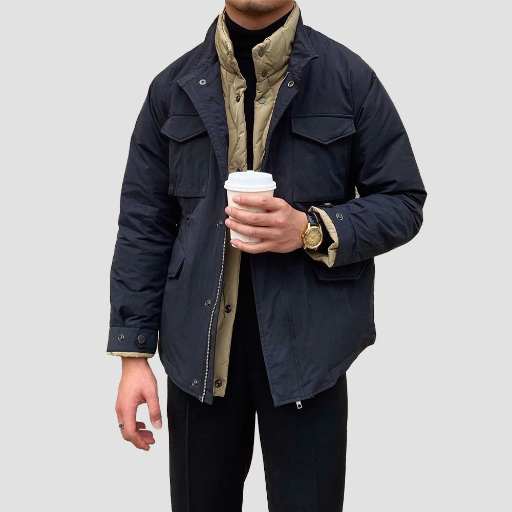 Lorenzo Vitali Men's Vintage Work Jacket