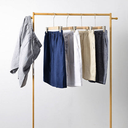 Luxury Italian Linen Shorts