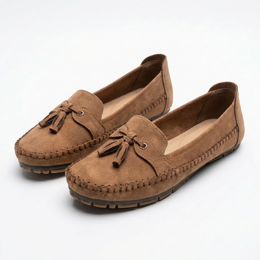 Comfortable Women's Slip On Loafers Flat Shoes